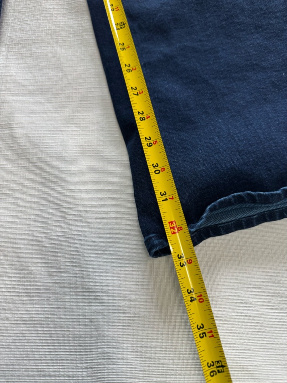 Quince Indigo Wide-Leg High-Rise Jeans 26 - Picture 7 of 8